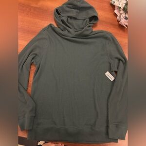 Old Navy Women's Olive Cowl Neck Sweater